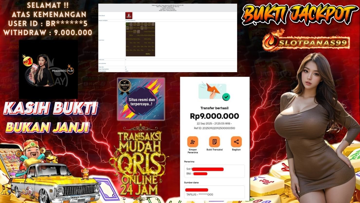 SLOTPANAS99 JACKPOT PRAGMATIC PLAY LIVE CASINO